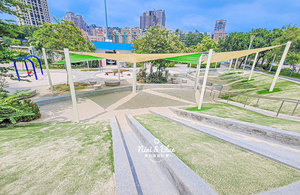 台中豐樂公園 捷運景點 沙坑溜滑梯06