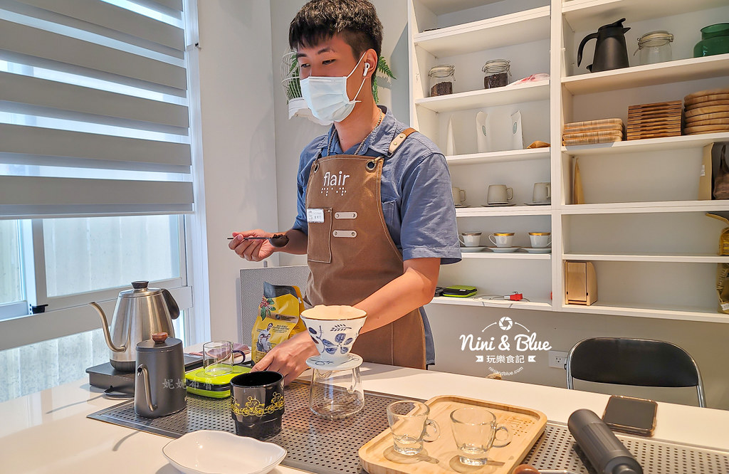 台中南屯視障咖啡 Flair 咖啡香氛 愛之光視障咖啡師12
