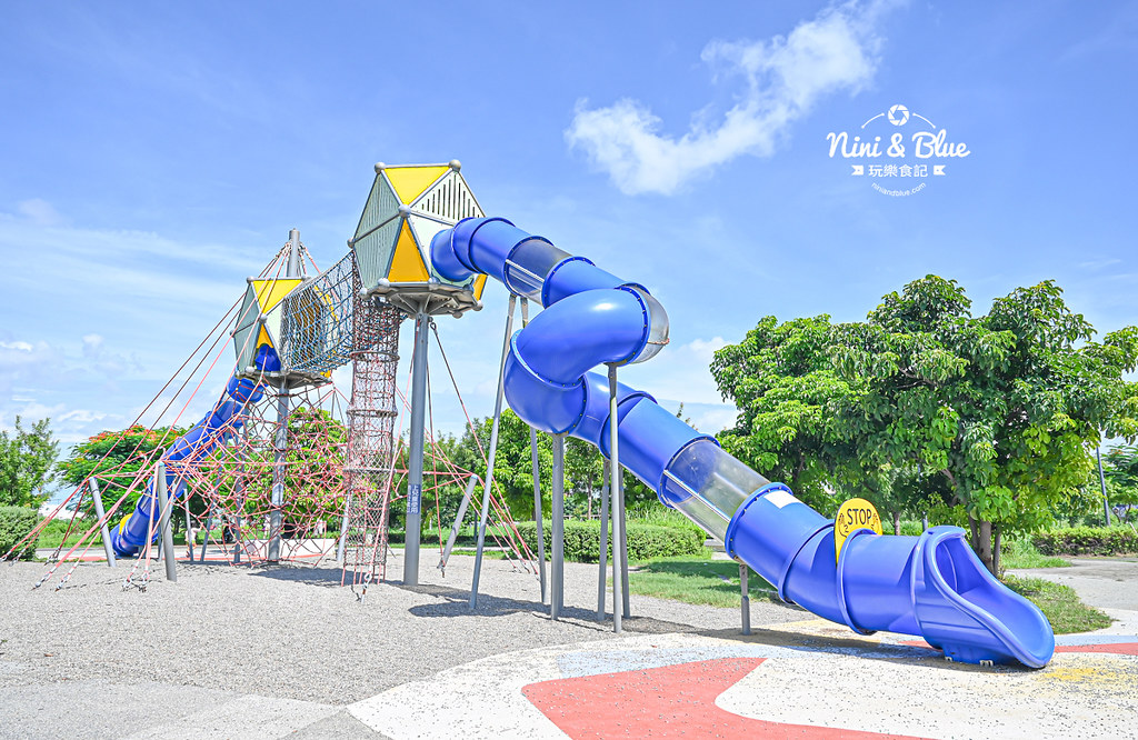 溪湖景點 溪湖中央公園  葡藤堡 攀爬網14