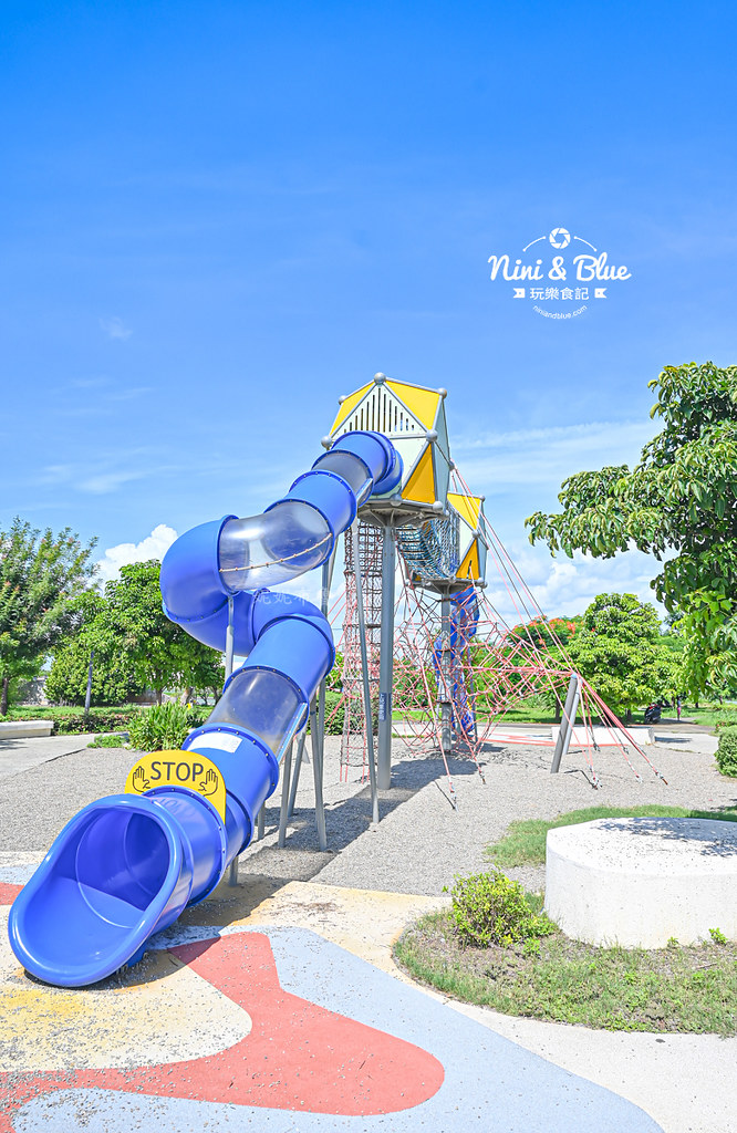 溪湖景點 溪湖中央公園  葡藤堡 攀爬網13