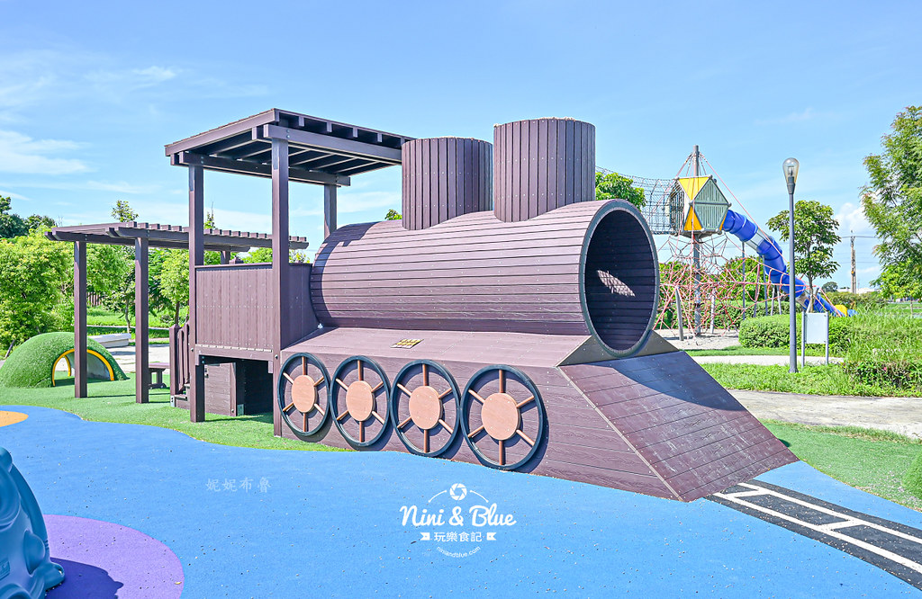 溪湖景點 溪湖中央公園  葡藤堡 攀爬網10
