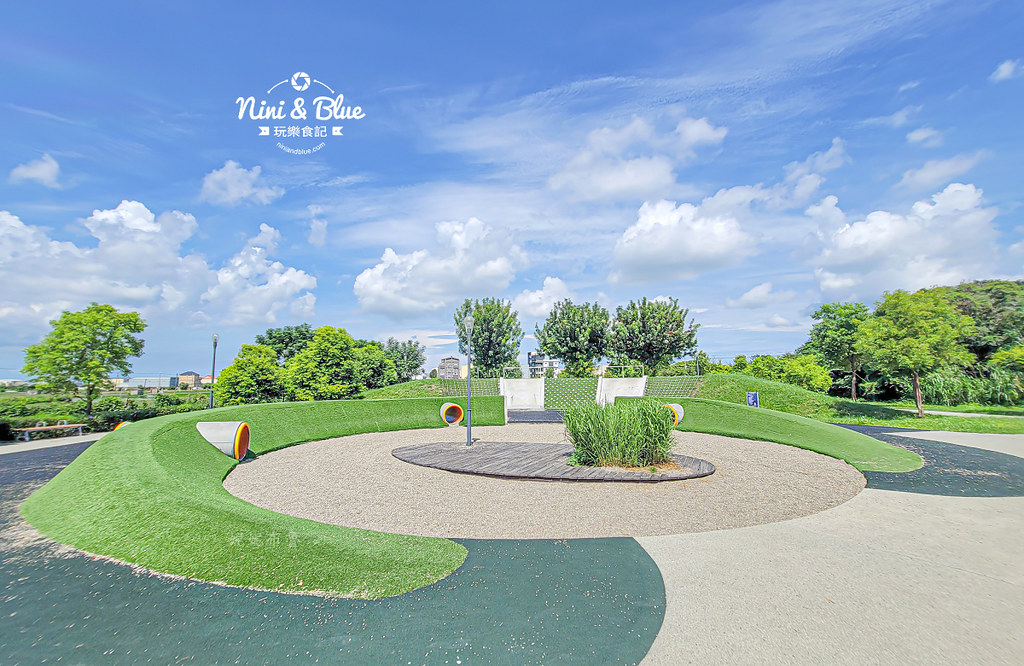 溪湖景點 溪湖中央公園  葡藤堡 攀爬網03