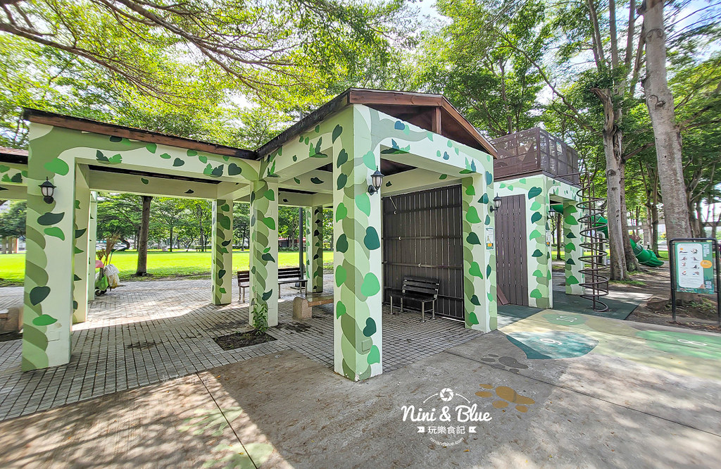 台中南屯豐富公園 樹屋遊戲場 共融09