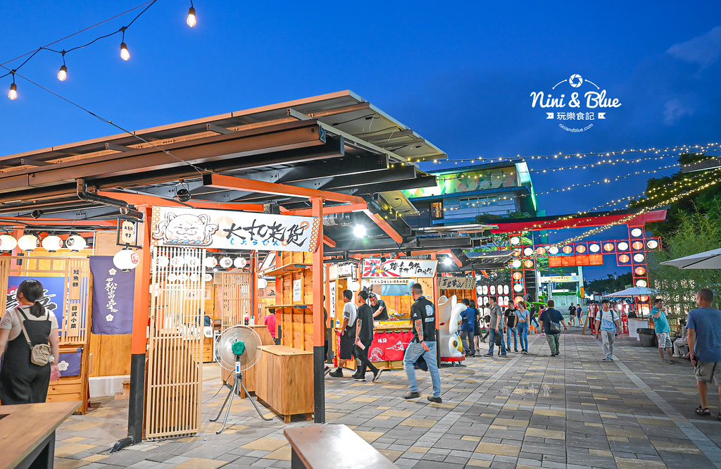 漁人町日本星光市集 台中潮港城 夜市 停車 魚市場46