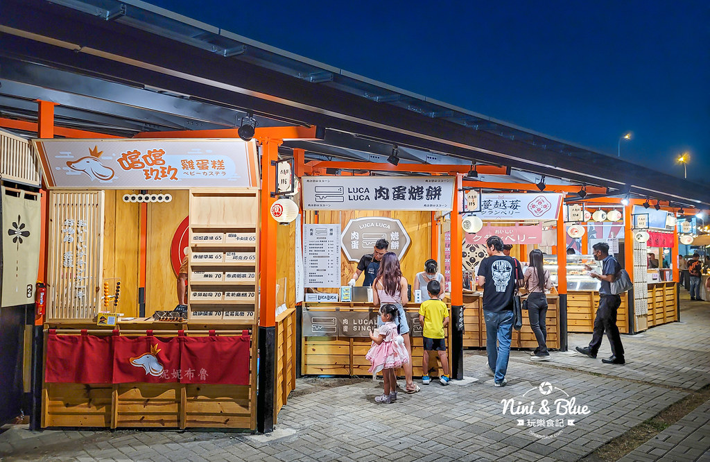 漁人町日本星光市集 台中潮港城 夜市 停車 魚市場21