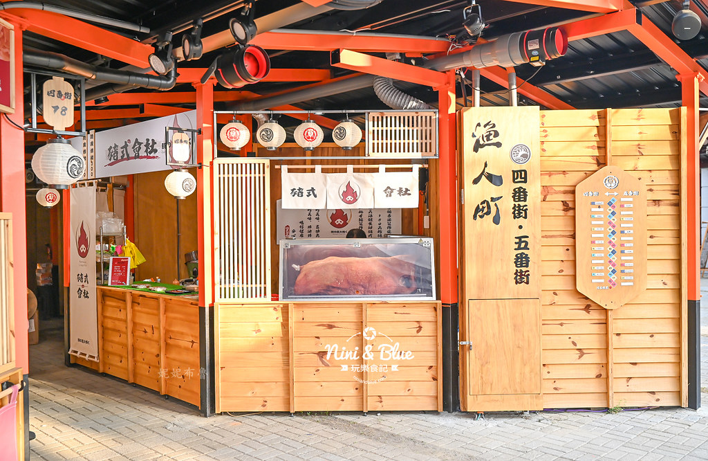 漁人町日本星光市集 台中潮港城 夜市 停車 魚市場26