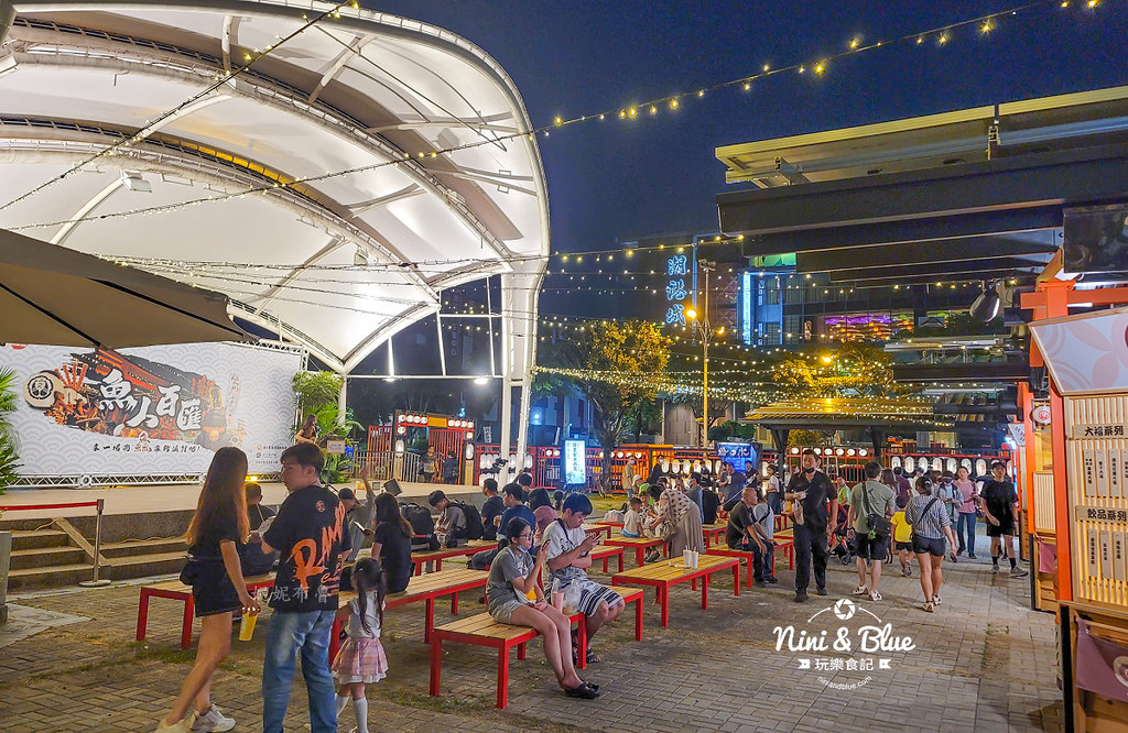 漁人町日本星光市集 台中潮港城 夜市 停車 魚市場20