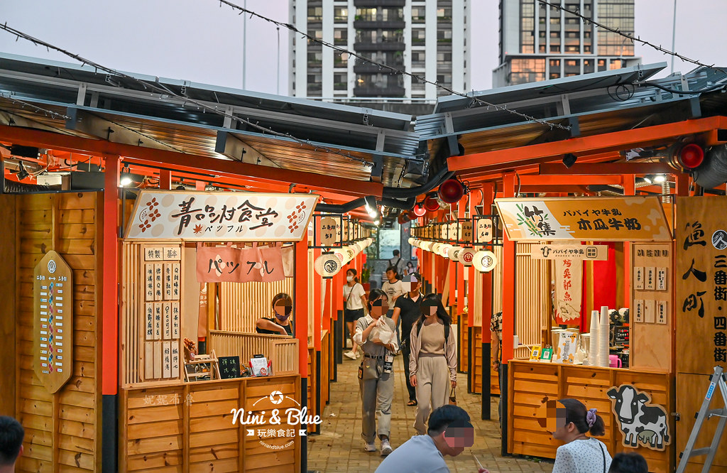 漁人町日本星光市集 台中潮港城 夜市 停車 魚市場27