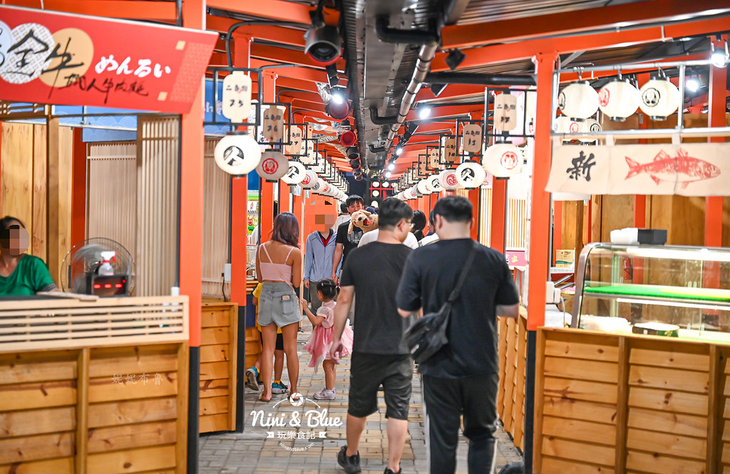 漁人町日本星光市集 台中潮港城 夜市 停車 魚市場44