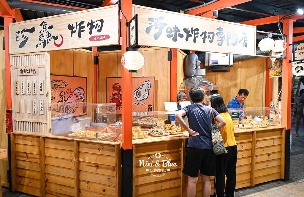漁人町日本星光市集 台中潮港城 夜市 停車 魚市場38