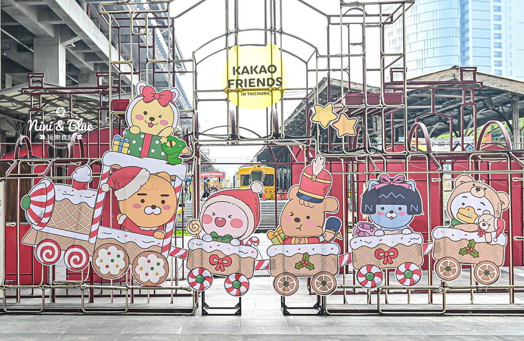 KAKAO 臺中驛鐵道 台中耶誕免費拍照景點31 KAKAO 臺中驛鐵道 台中耶誕免費拍照景點31