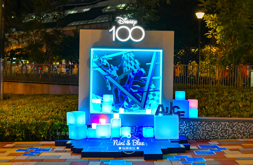 迪士尼100主題燈飾台中耶誕節景點19