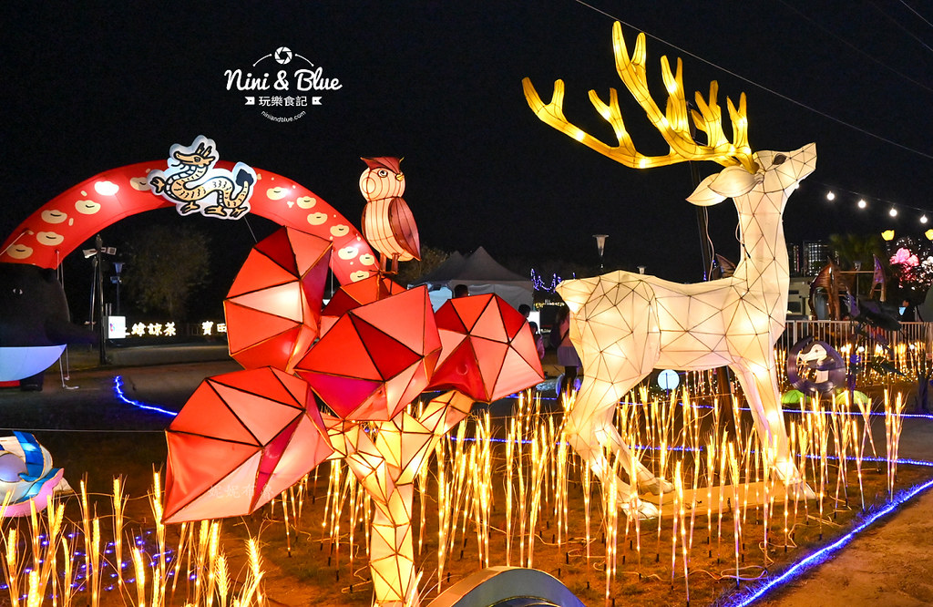 2024南投燈會 馬來貘 時間 水舞秀 停車16
