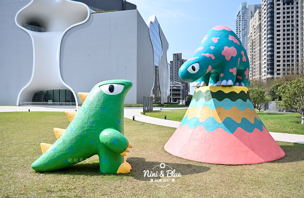 台中國家歌劇院 小恐龍 小綠龍04