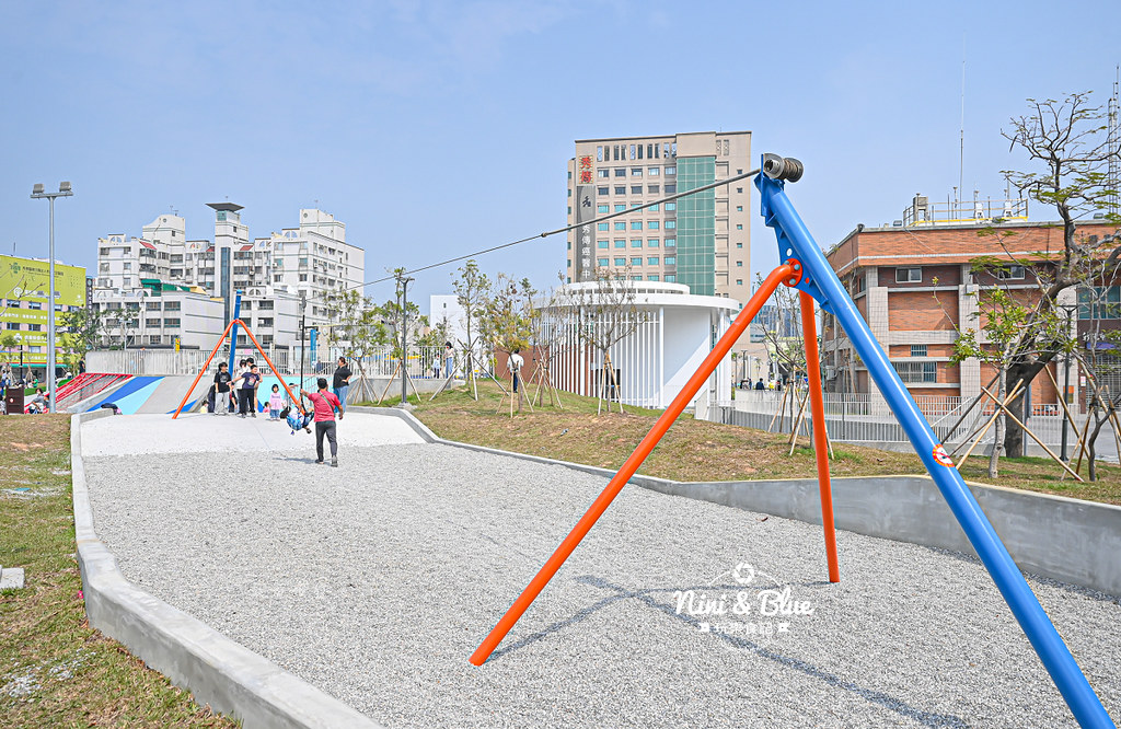 彰化延平公園 滑索沙坑溜滑梯公園26
