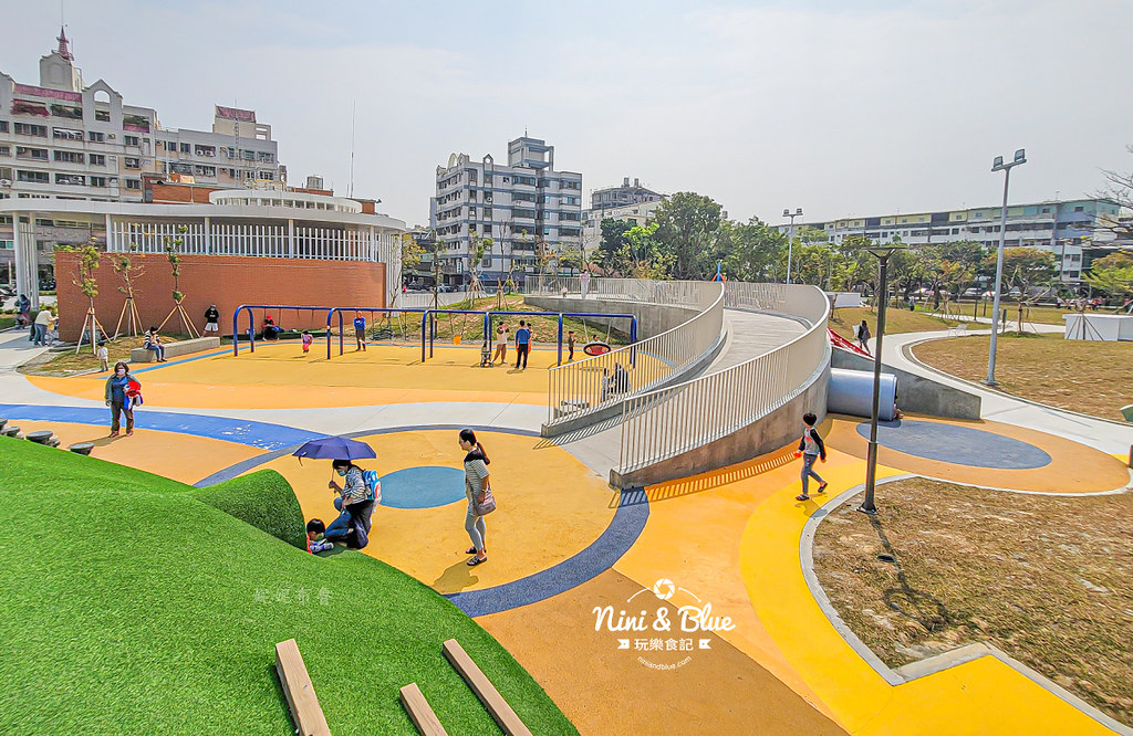 彰化延平公園 滑索沙坑溜滑梯公園13