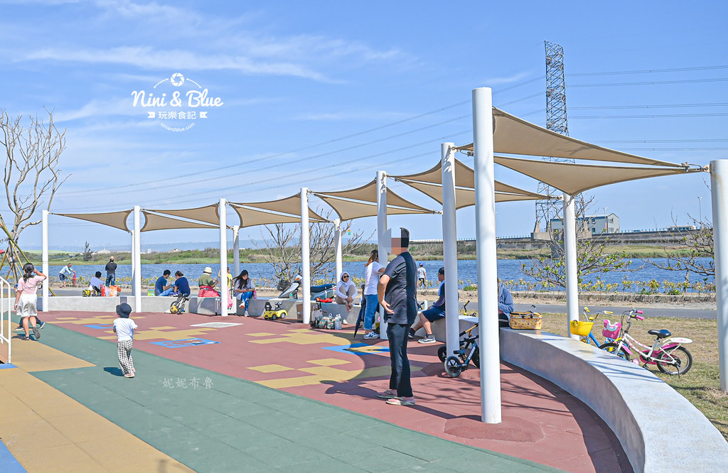 嬉濱海豚公園  彰化伸港公園 西濱慶安水道26