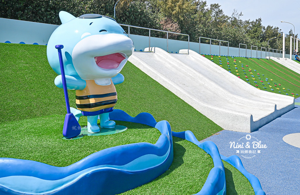 嬉濱海豚公園  彰化伸港公園 西濱慶安水道14