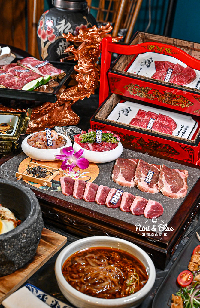 墨妃家 台中燒肉 壽星 停車 宮廷風25