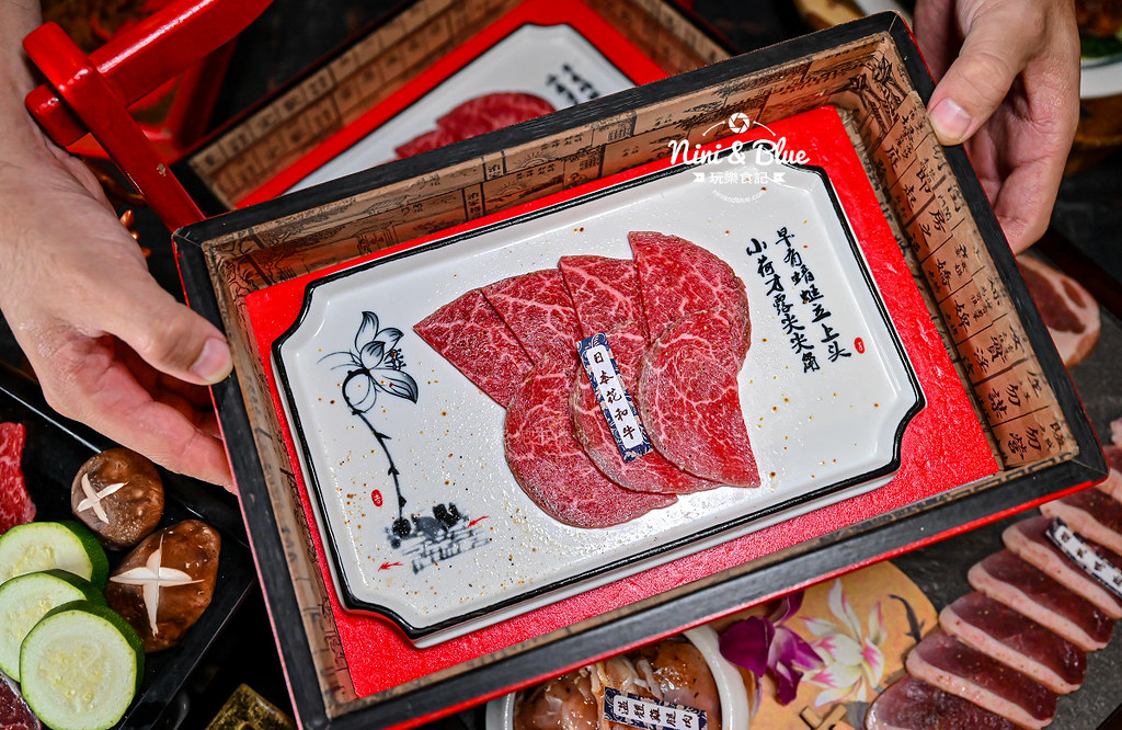 墨妃家 台中燒肉 壽星 停車 宮廷風35