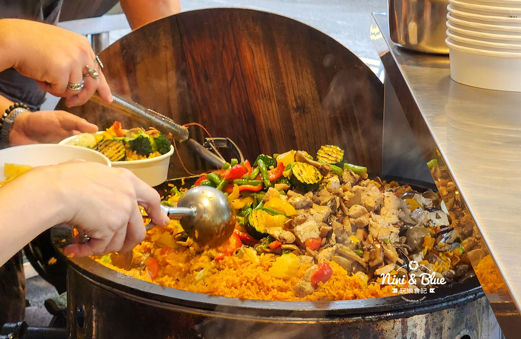 Manyha美力夯大叔西班牙燉飯台中向上市場美食03