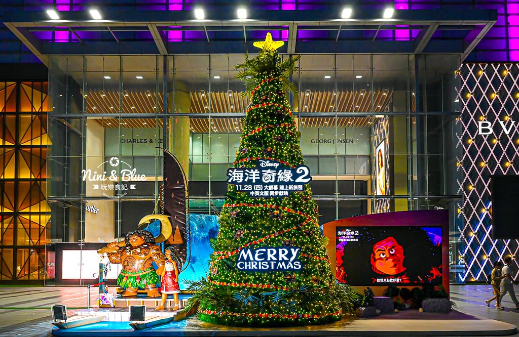 台中耶誕 新光三越耶誕節燈飾 大遠百12